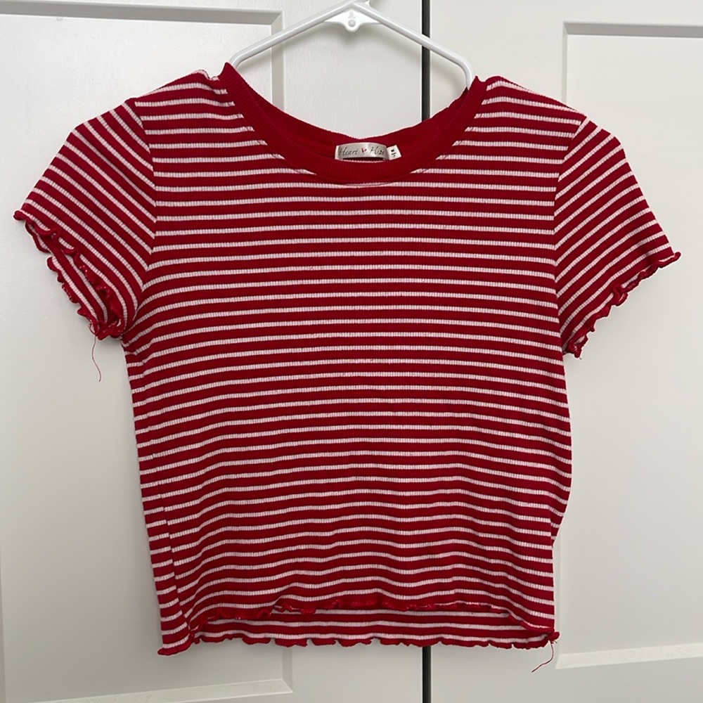Striped baby tee
